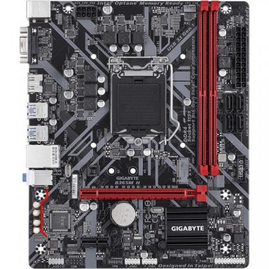 Placa de baza GIGABYTE B365M H, 2*DDR4, PCIE 3.0, 4*SATA, 1*M2, HDMI, VGA, Socket 1151 v2